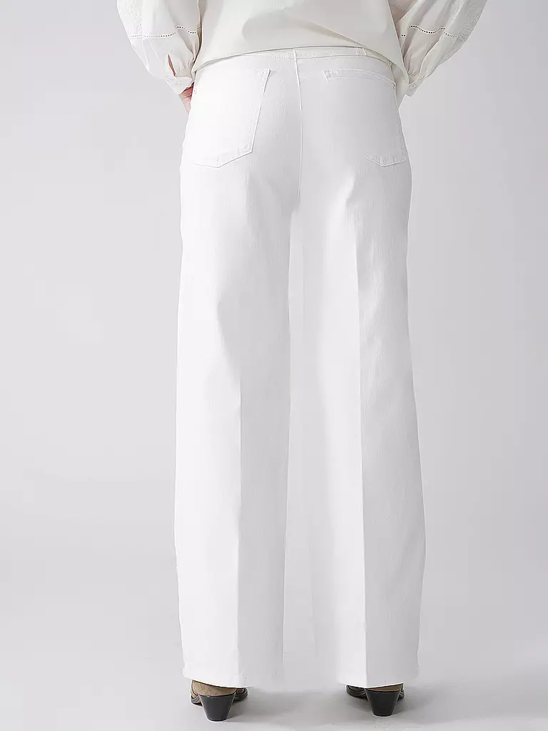 RAPHAELA BY BRAX | Jeans Wide Leg  LAURA | Bianco