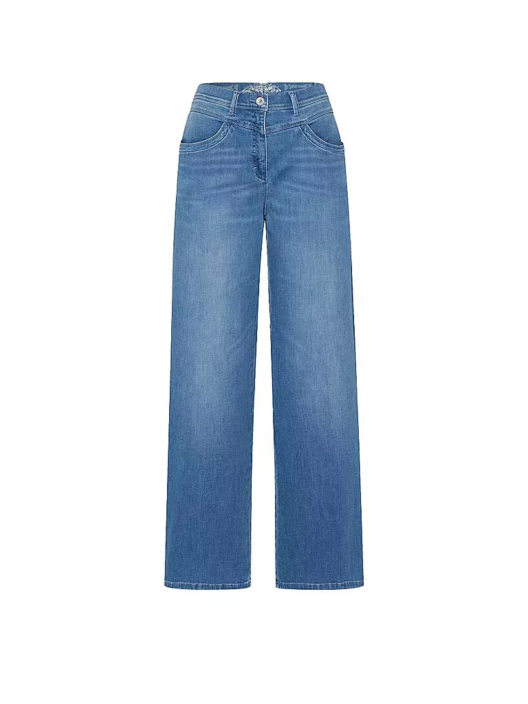 RAPHAELA BY BRAX | Jeans Wide Leg LAURA | Blu chiaro