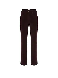 RAPHAELA BY BRAX | Pantaloni business LAURA NEW | Rosso scuro