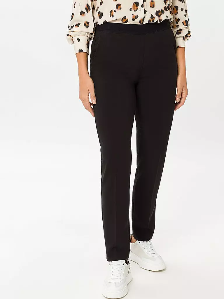 RAPHAELA BY BRAX | Pantaloni business Super Slim Fit LIV | Nero