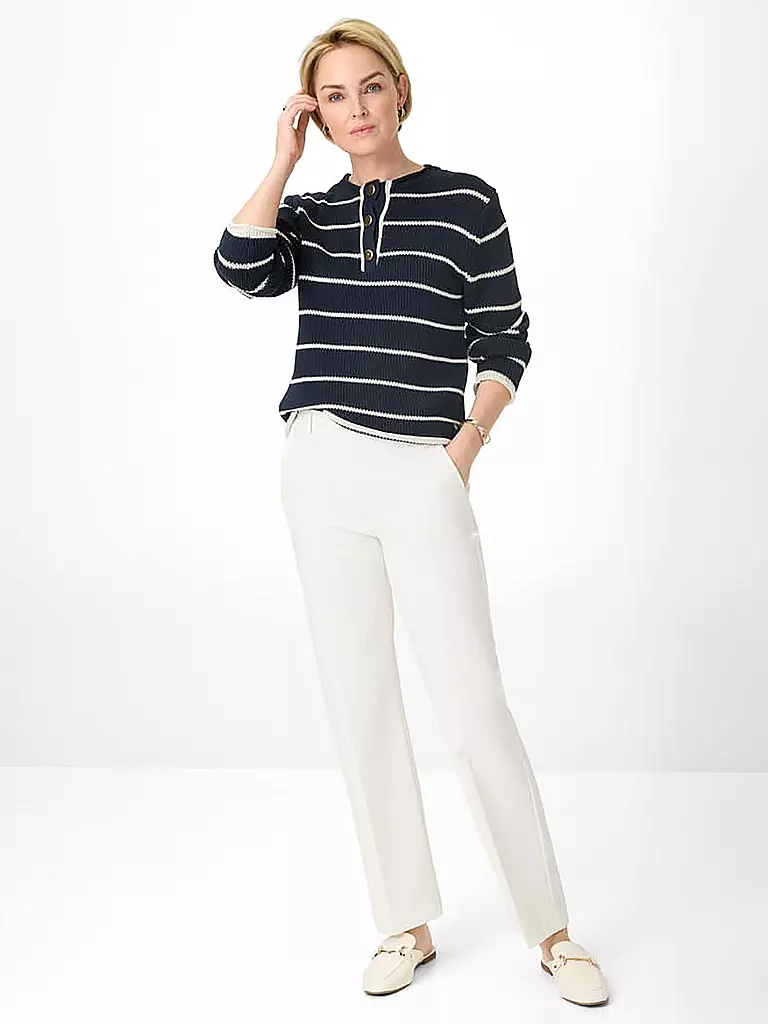 RAPHAELA BY BRAX | Pantaloni Flared Fit LILLYTH | Crema