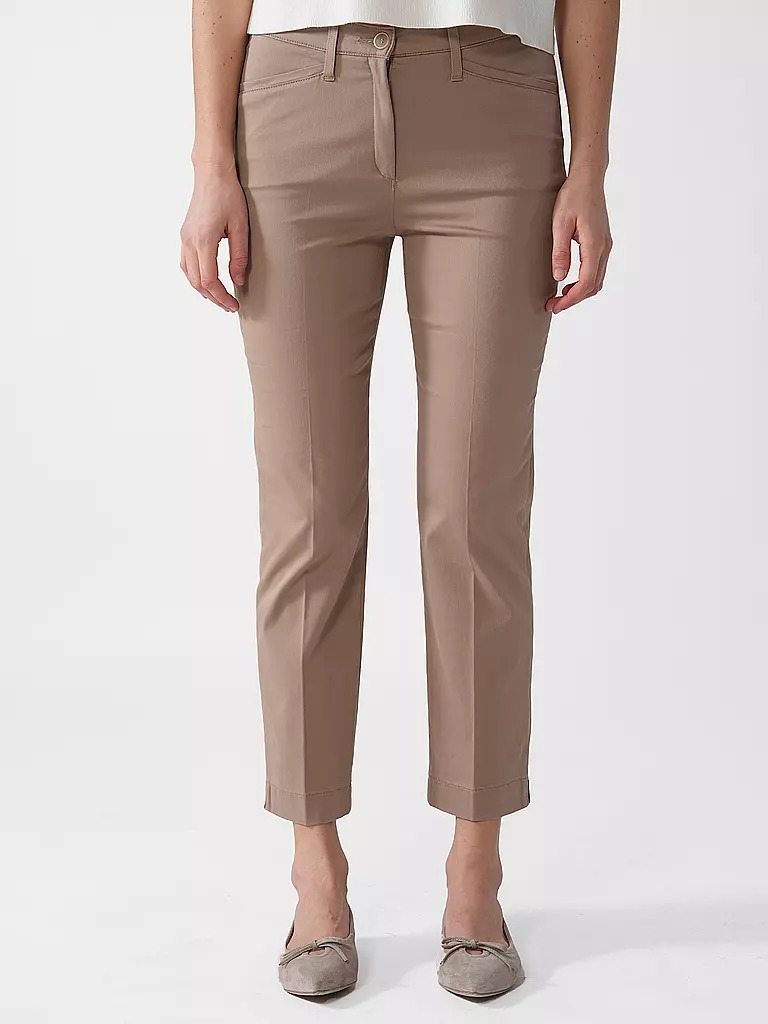 RAPHAELA BY BRAX | Pantaloni Slim Fit LORELLA | Cammello