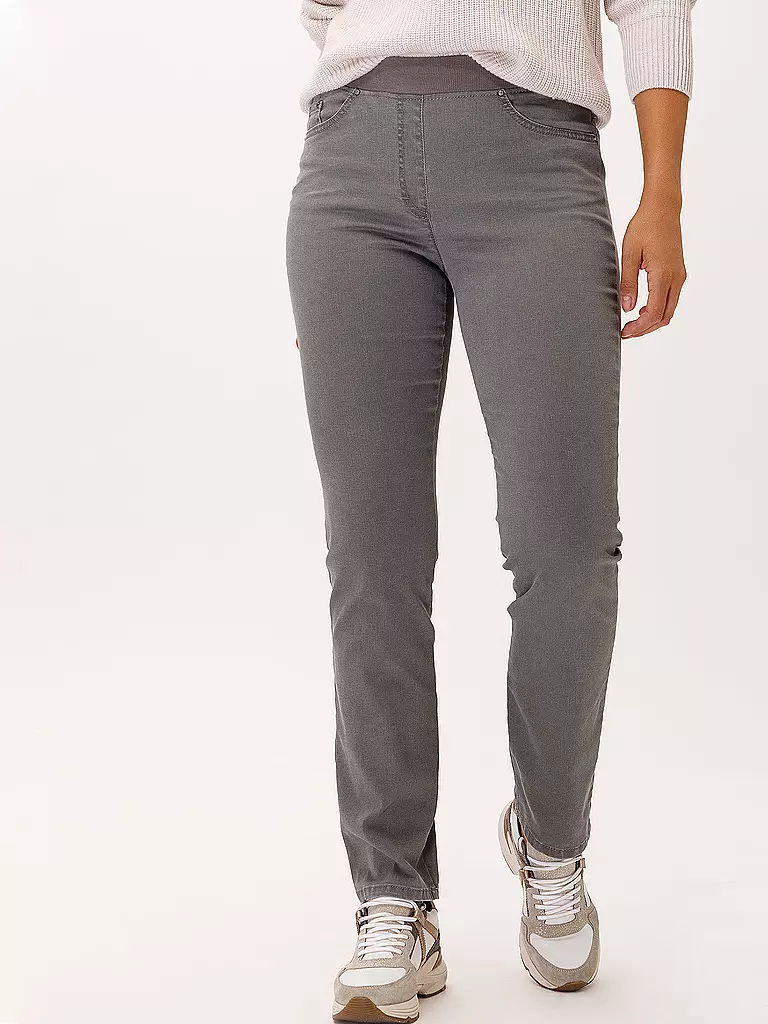 RAPHAELA BY BRAX | Pantaloni Slim Fit PAMINA | Grigio