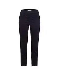 RAPHAELA BY BRAX | Pantaloni Super Slim Fit 6/8 LAVINA ZIP | Blu scuro