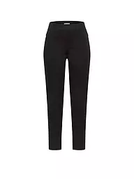 RAPHAELA BY BRAX | Pantaloni Super Slim Fit 6/8 LAVINA ZIP | Nero