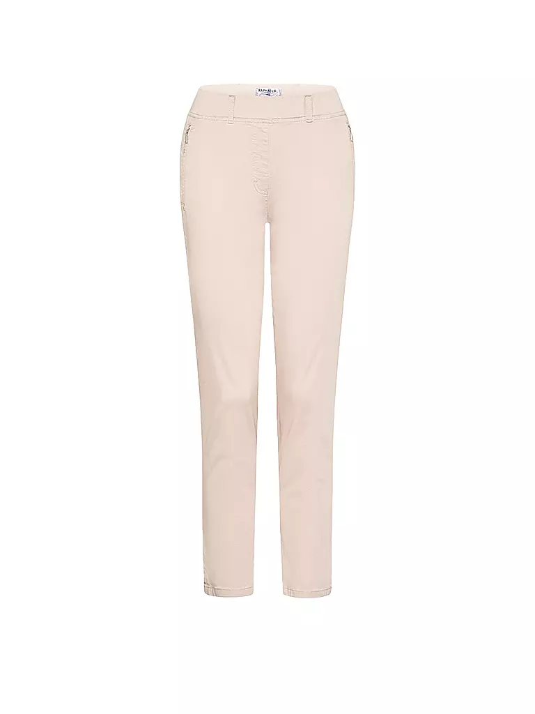 RAPHAELA BY BRAX | Pantaloni Super Slim Fit 6/8 LAVINA ZIP | Beige