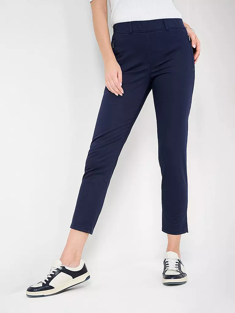 RAPHAELA BY BRAX | Pantaloni Super Slim Fit 6/8 LAVINA ZIP | 