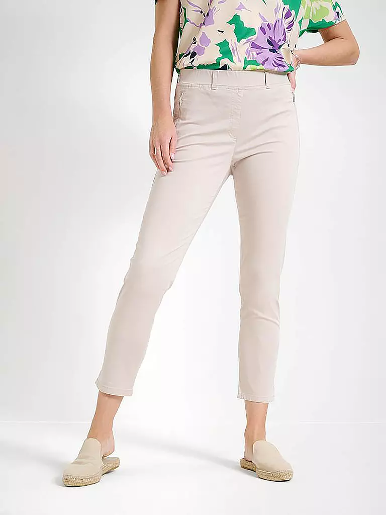 RAPHAELA BY BRAX | Pantaloni Super Slim Fit 6/8 LAVINA ZIP | 