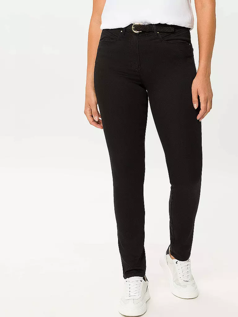 RAPHAELA BY BRAX | Pantaloni Super Slim Fit LUCA | Nero