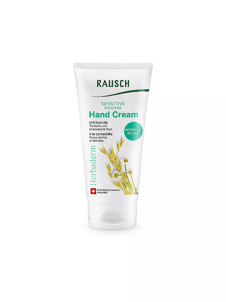 RAUSCH | Crema mani delicata con camomilla 50ml | Senza colore