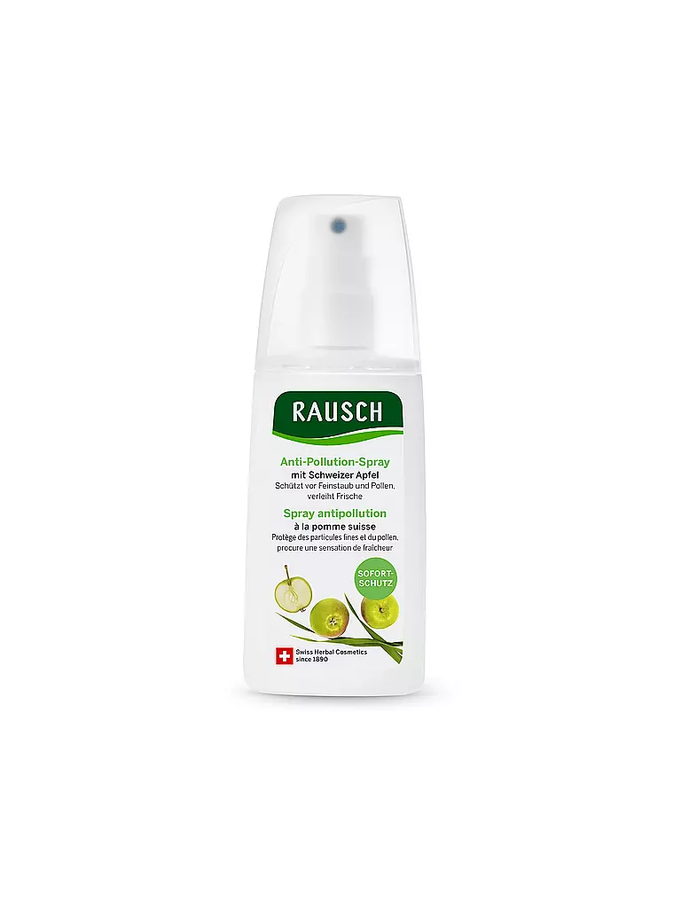 RAUSCH | Cura dei capelli - Spray anti-inquinamento con mela svizzera 100ml | Senza colore