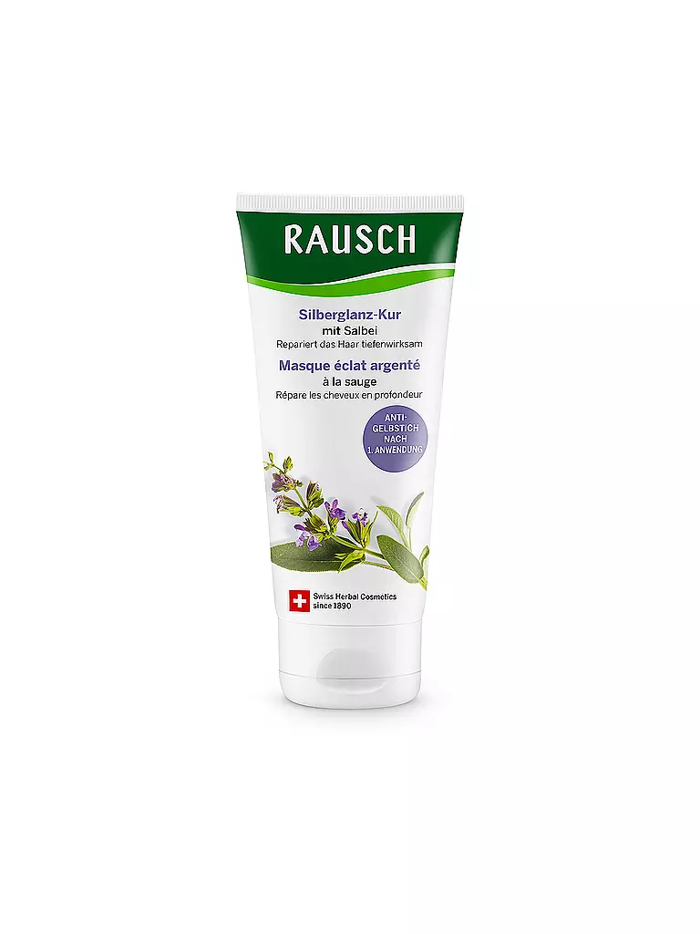 RAUSCH | Cura per capelli lucenti all'argento con salvia 100ml | Senza colore