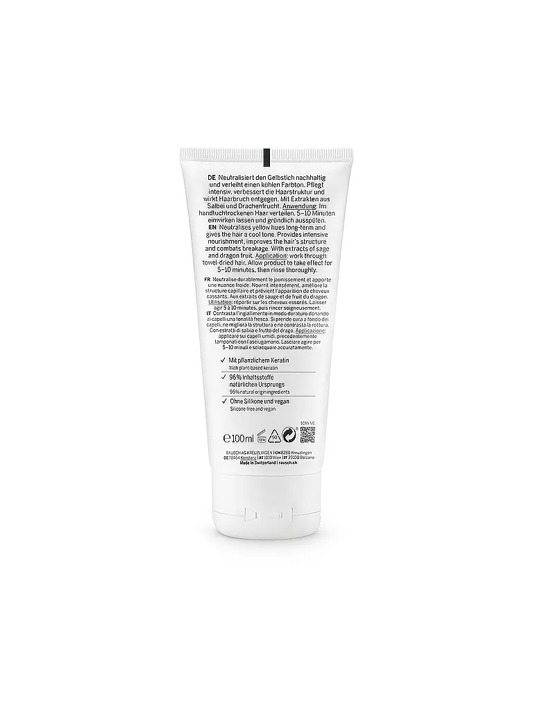 RAUSCH | Cura per capelli lucenti all'argento con salvia 100ml |