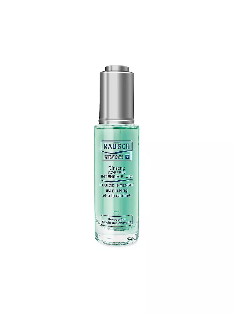 RAUSCH | Fluido intensivo per cuoio capelluto alla caffeina con ginseng 30ml | Senza colore