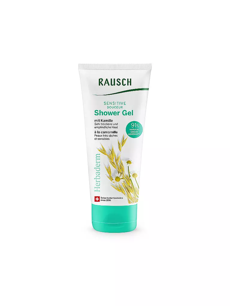 RAUSCH | Gel doccia delicato con camomilla 200 ml | Senza colore