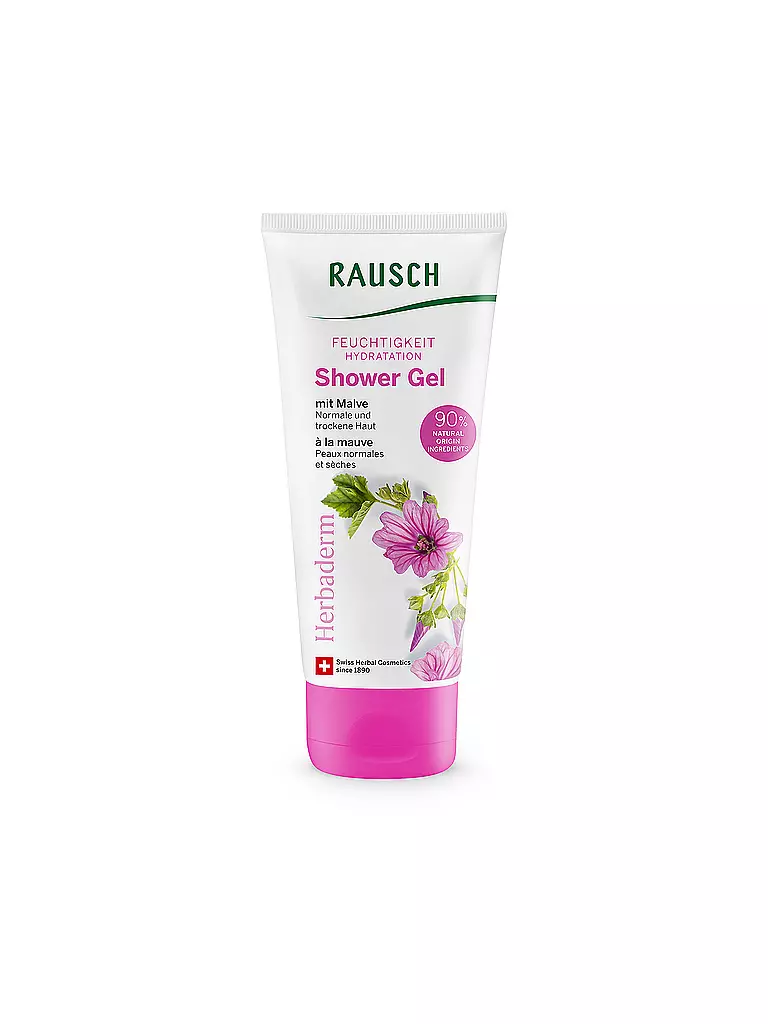 RAUSCH | Gel doccia idratante con malva 200ml | Senza colore