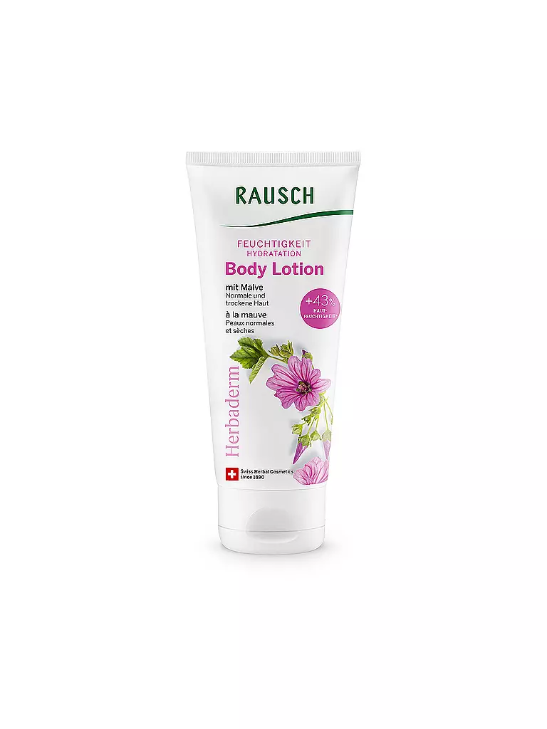 RAUSCH | Lozione corpo idratante con malva 200ml | Senza colore