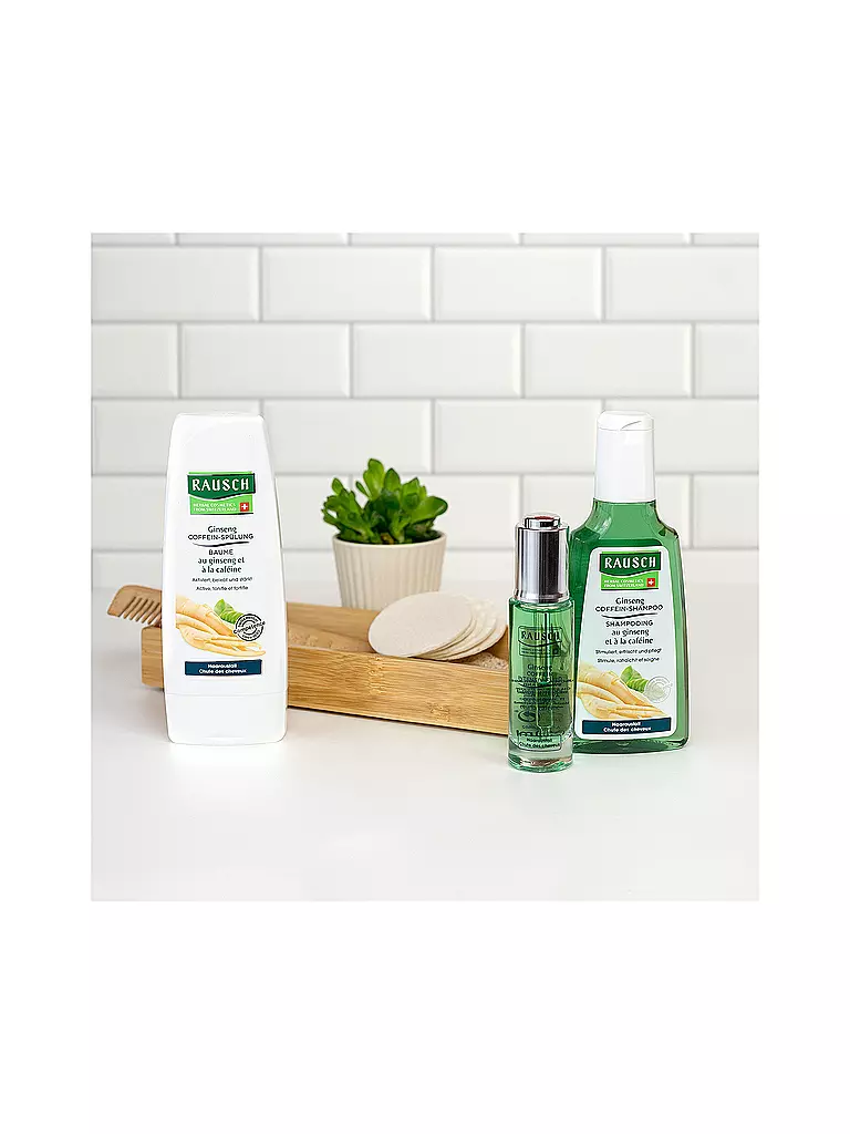 RAUSCH | Shampoo alla caffeina con ginseng 200 ml | 