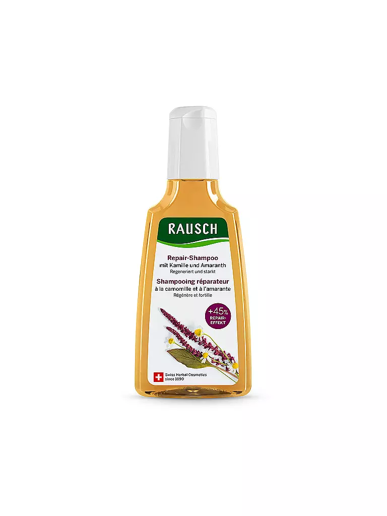 RAUSCH | Shampoo riparatore con camomilla e amaranto 200ml | Senza colore
