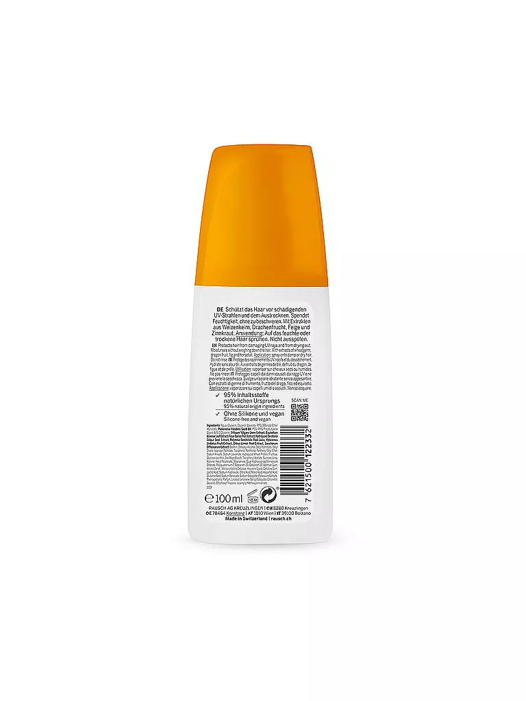 RAUSCH | Spray idratante con germe di grano 100ml | Senza colore