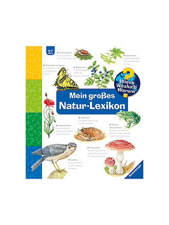 RAVENSBURGER | Libro - Wieso Weshalb Warum - Il mio grande lessico della natura