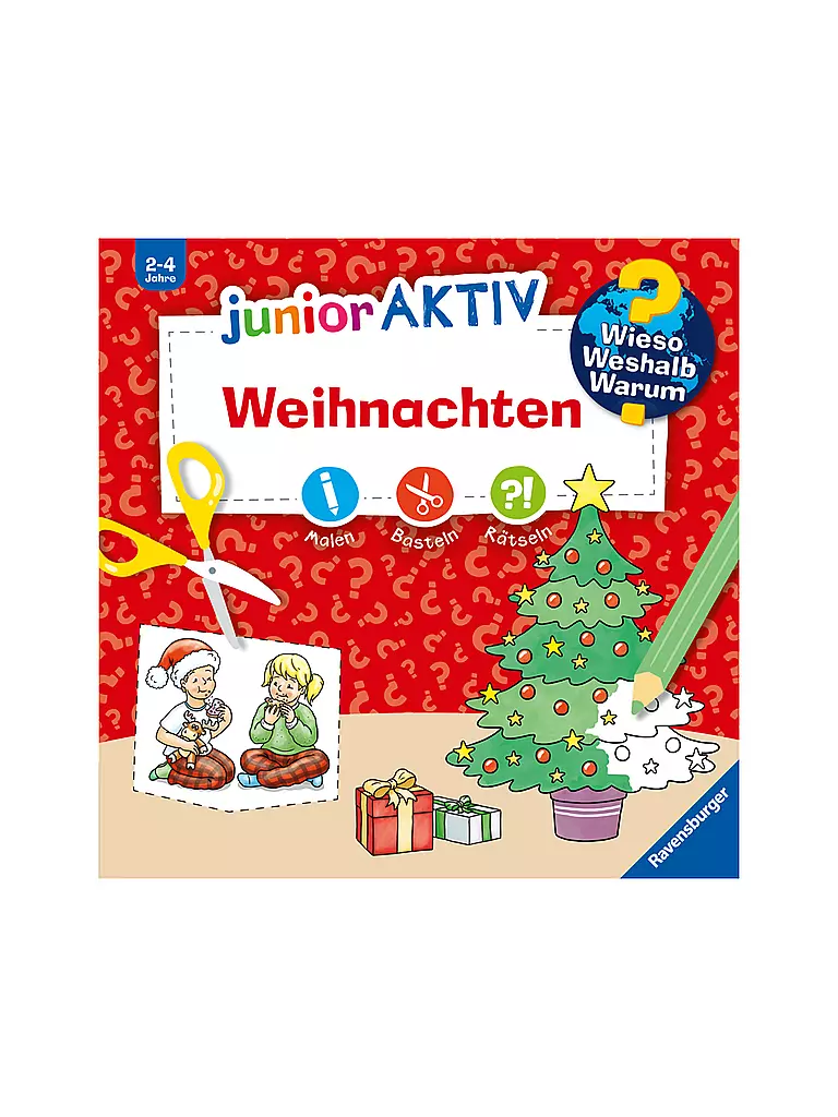 RAVENSBURGER | Buch - Wieso Weshalb Warum - junior AKTIV: Weihnachten  | Senza colore