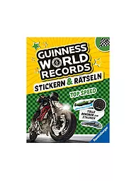 RAVENSBURGER | Guinness World Sticker und Rätselbuch - Top Speed | Senza colore
