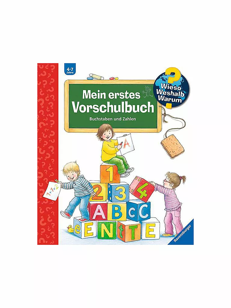 RAVENSBURGER | Il mio primo libro di preparazione alla scuola materna | Senza colore