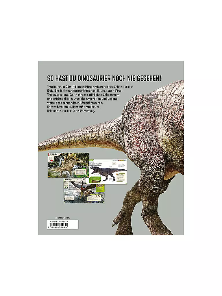 RAVENSBURGER | L'Enciclopedia Definitiva dei Dinosauri | Senza colore