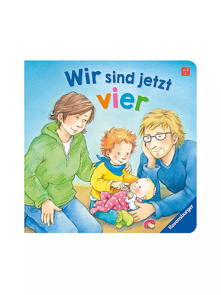 RAVENSBURGER | Libro - Ora siamo in quattro, Sabine Cuno | Senza colore