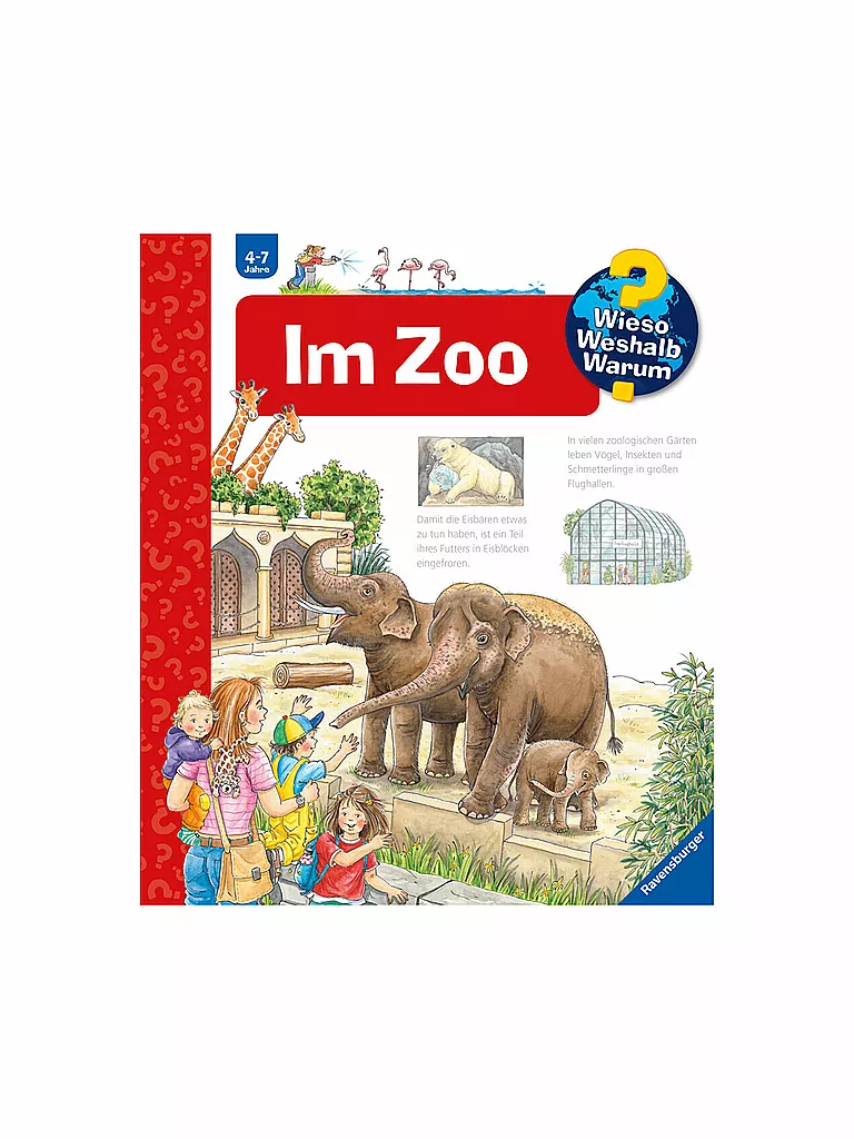 RAVENSBURGER | Libro - Wieso Weshalb Warum - Allo zoo, volume 45 | Senza colore