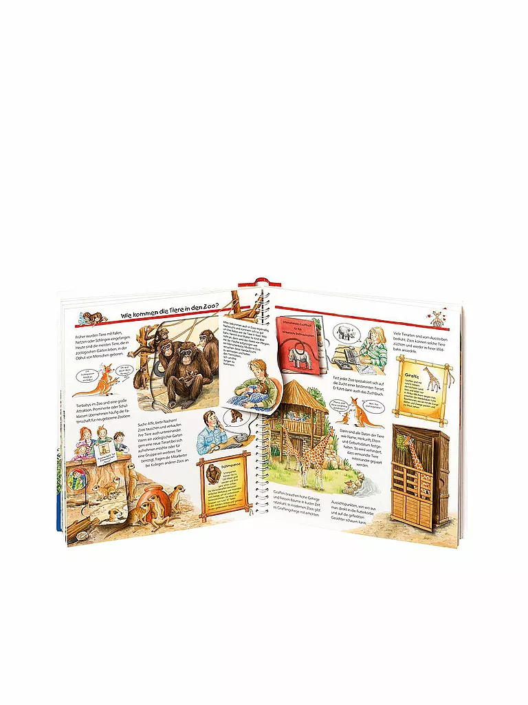 RAVENSBURGER | Libro - Wieso Weshalb Warum - Allo zoo, volume 45 | Senza colore