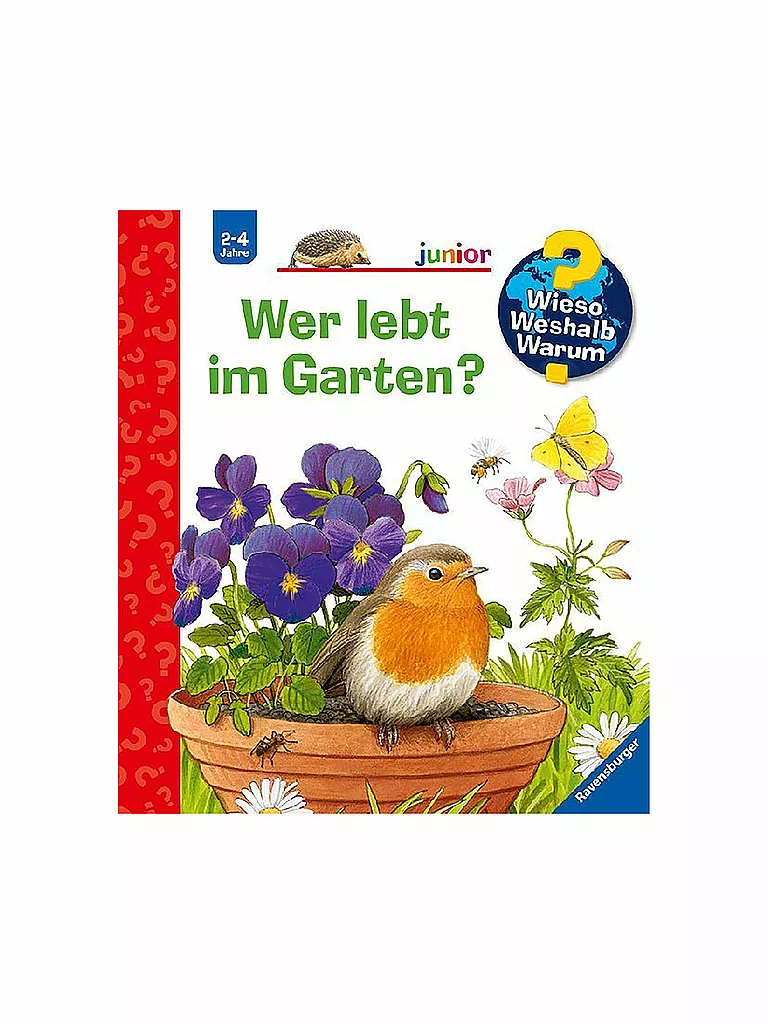 RAVENSBURGER | Libro - Wieso Weshalb Warum - Chi vive in giardino Volume 49 | Senza colore