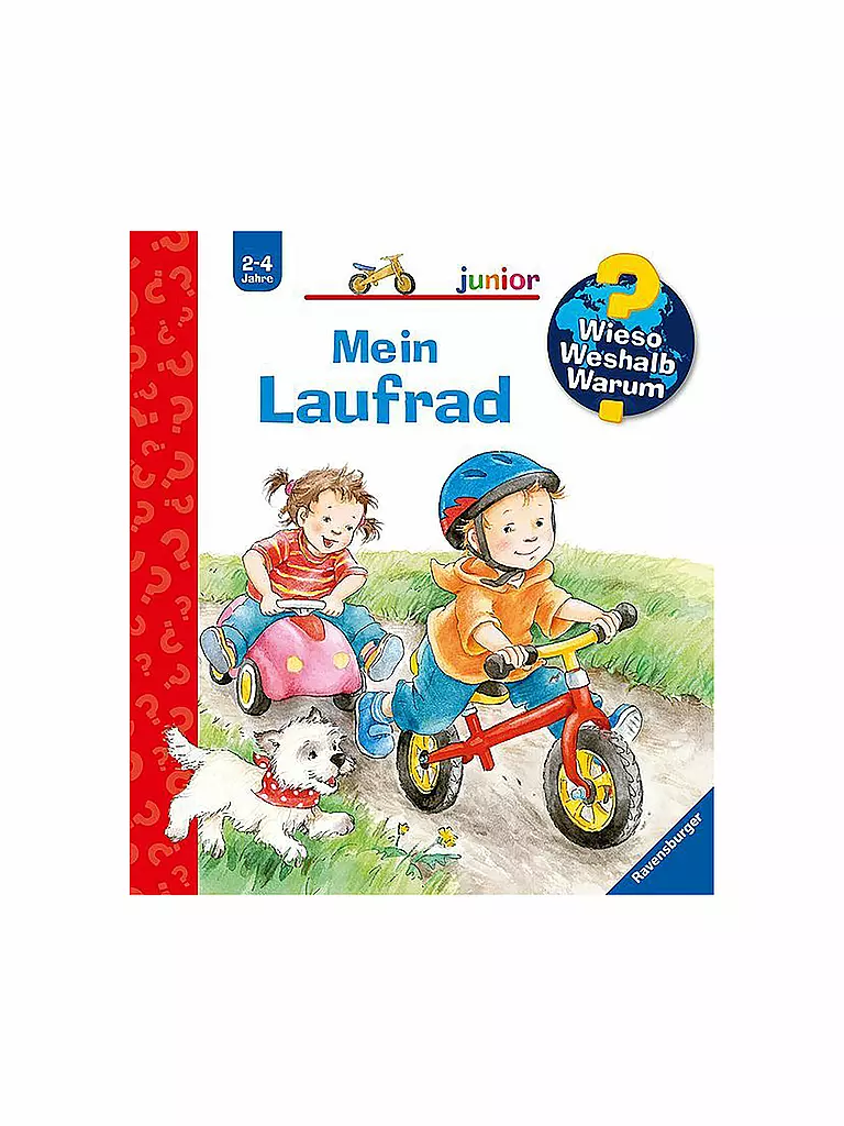 RAVENSBURGER | Libro - Wieso Weshalb Warum - La mia bici senza pedali Volume 37 | Senza colore