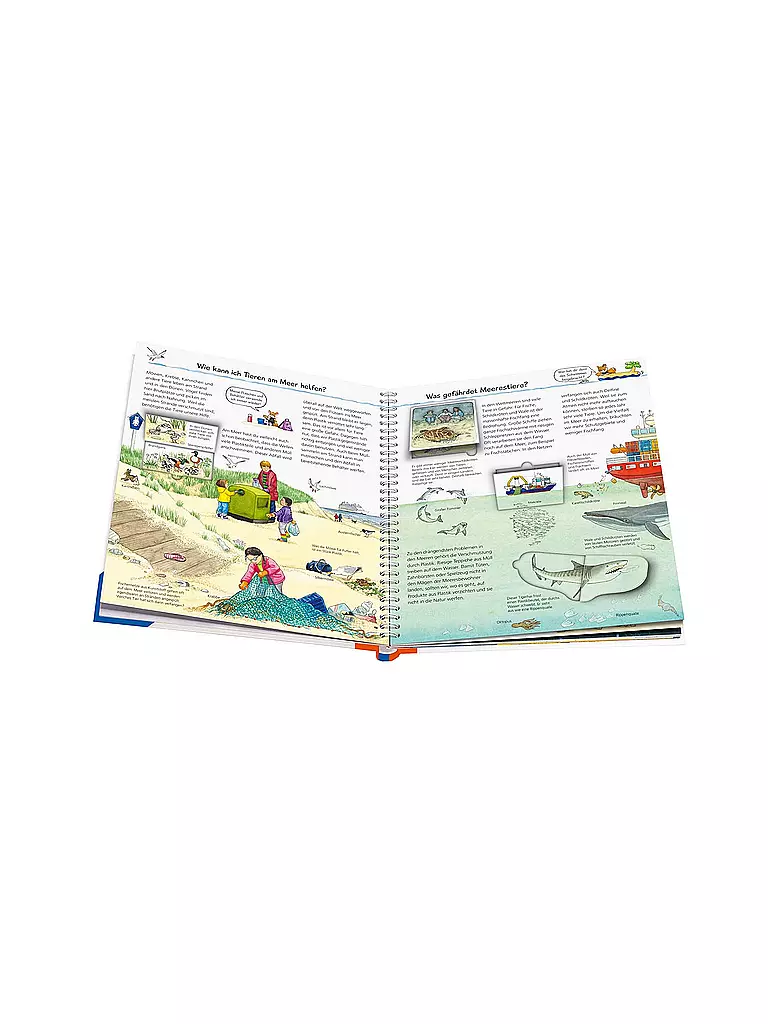 RAVENSBURGER | Libro - Wieso Weshalb Warum - Proteggiamo gli animali | Senza colore