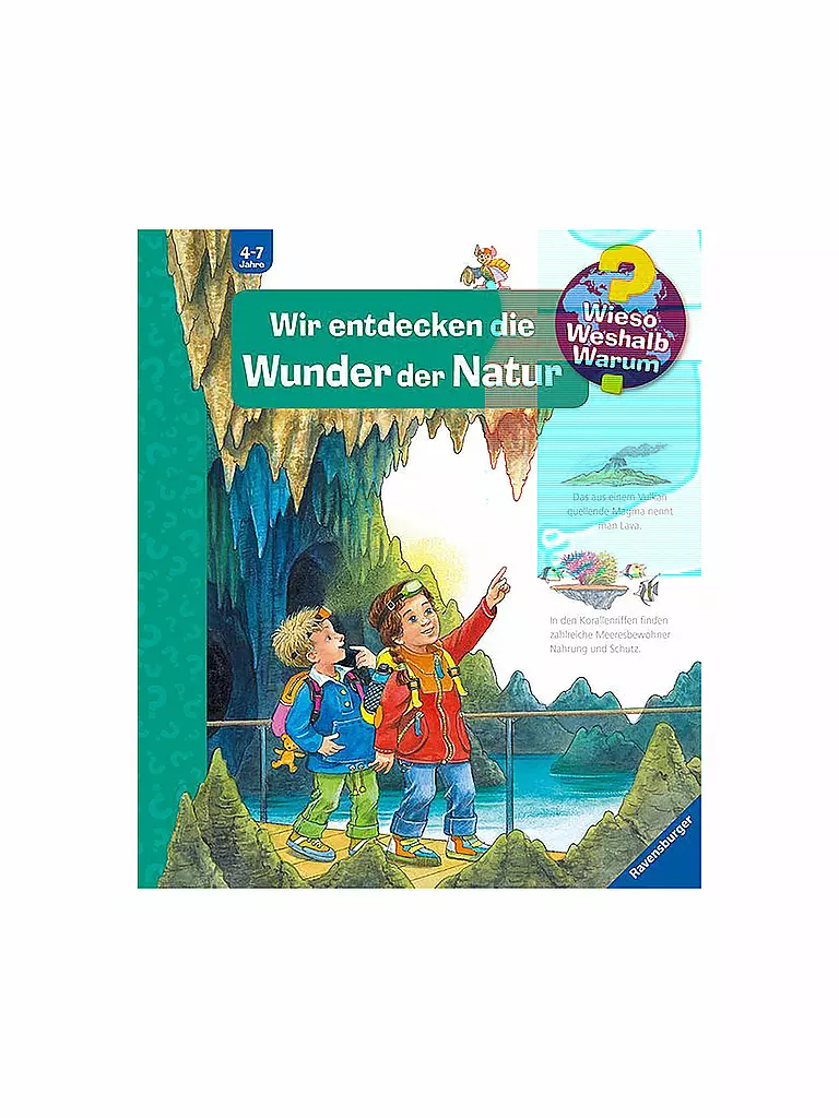 RAVENSBURGER | Libro - Wieso Weshalb Warum - Scopriamo le meraviglie della natura Volume 61 | Senza colore