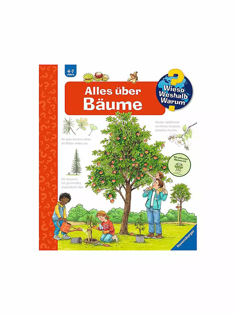 RAVENSBURGER | Libro - Wieso Weshalb Warum - Tutto sugli alberi | Senza colore