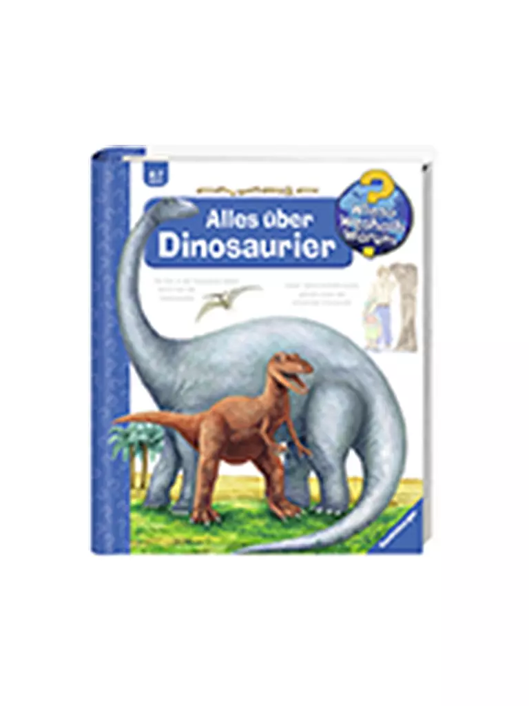 RAVENSBURGER | Libro - Wieso Weshalb Warum - Tutto sui dinosauri Volume 12 | Senza colore