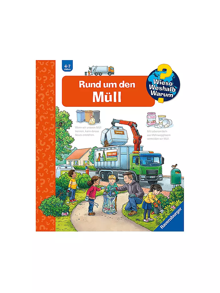 RAVENSBURGER | Libro - Wieso Weshalb Warum - Tutto sui rifiuti | Senza colore
