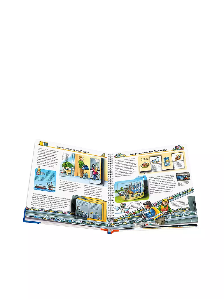 RAVENSBURGER | Libro - Wieso Weshalb Warum - Tutto sui rifiuti | Senza colore