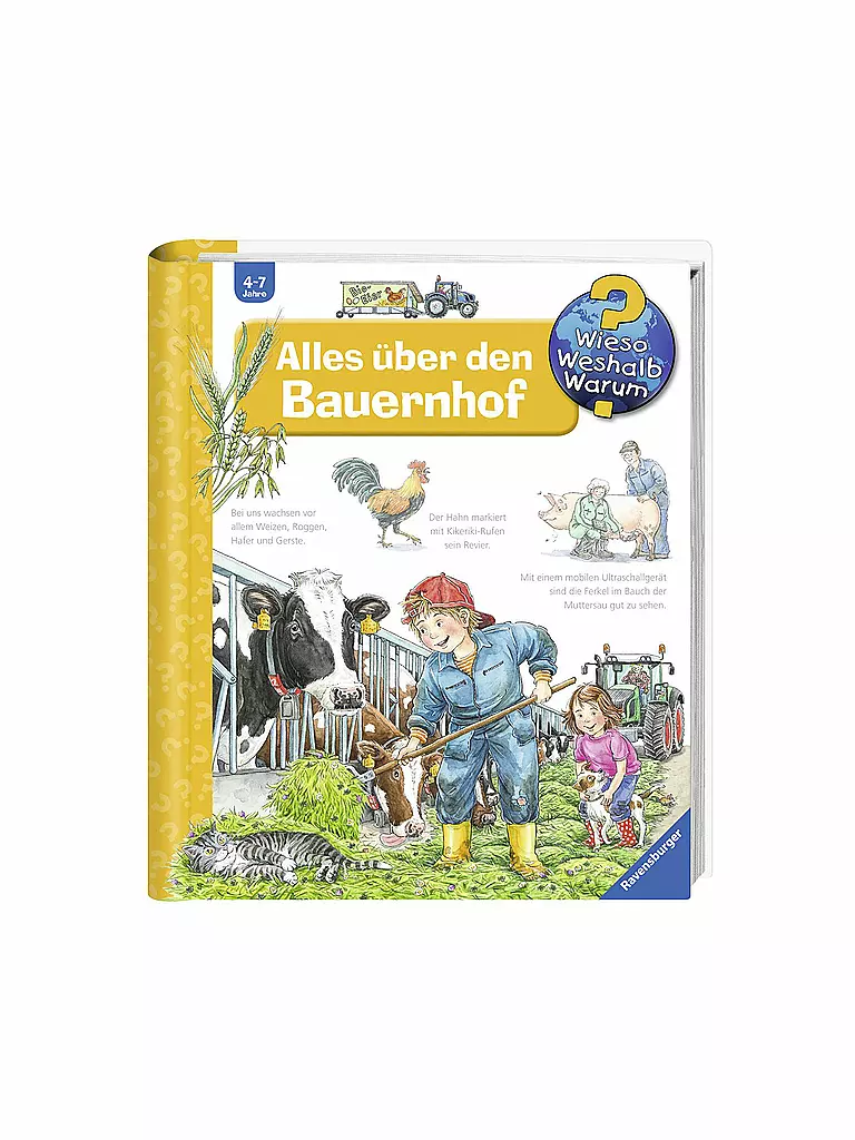 RAVENSBURGER | Libro - Wieso Weshalb Warum - Tutto sulla fattoria | Senza colore
