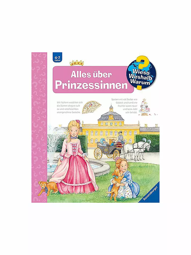 RAVENSBURGER | Libro - Wieso Weshalb Warum - Tutto sulle principesse Volume 15 | Senza colore