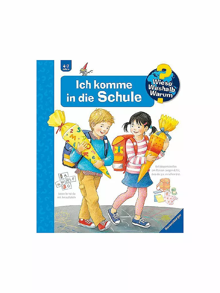 RAVENSBURGER | Libro - Wieso Weshalb Warum - Vado a scuola Volume 14 | Senza colore