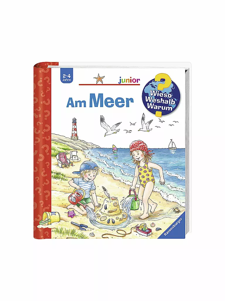 RAVENSBURGER | Libro - Wieso Weshalb Warum Junior - Al mare | Senza colore