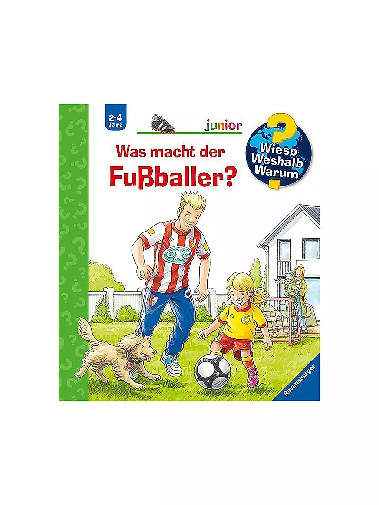 RAVENSBURGER | Libro - Wieso Weshalb Warum Junior - Cosa fa il calciatore | Senza colore