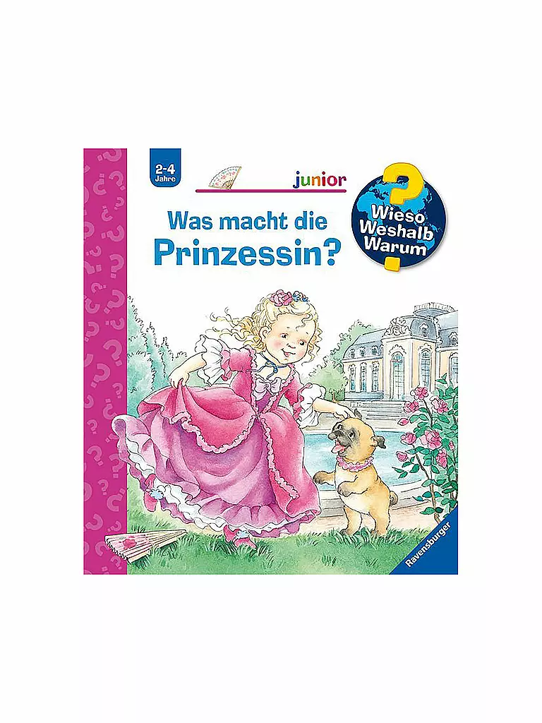 RAVENSBURGER | Libro - Wieso Weshalb Warum junior - Cosa fa la principessa Volume 19 | Senza colore