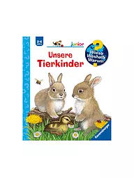 RAVENSBURGER | Libro - Wieso Weshalb Warum Junior - I nostri cuccioli di animali Volume 15 | Senza colore