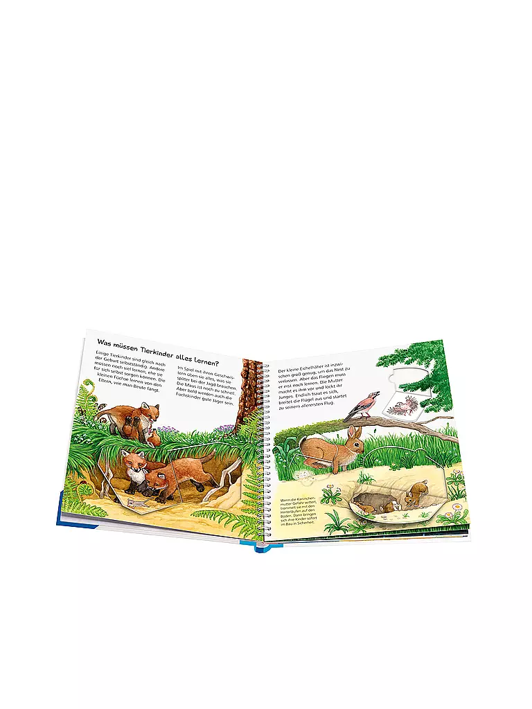RAVENSBURGER | Libro - Wieso Weshalb Warum Junior - I nostri cuccioli di animali Volume 15 | Senza colore