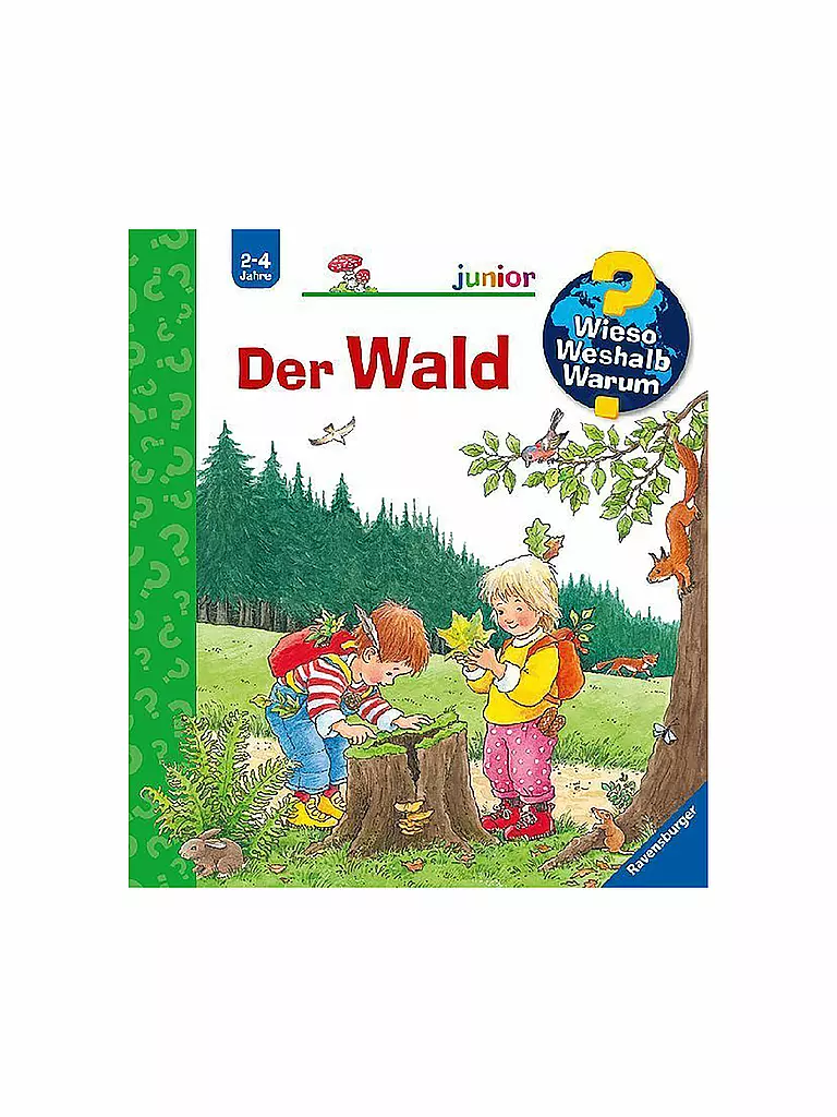 RAVENSBURGER | Libro - Wieso Weshalb Warum Junior - Il bosco | Senza colore