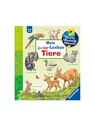RAVENSBURGER | Libro - Wieso Weshalb Warum Junior - Il mio Junior-Lexikon Animali | Senza colore